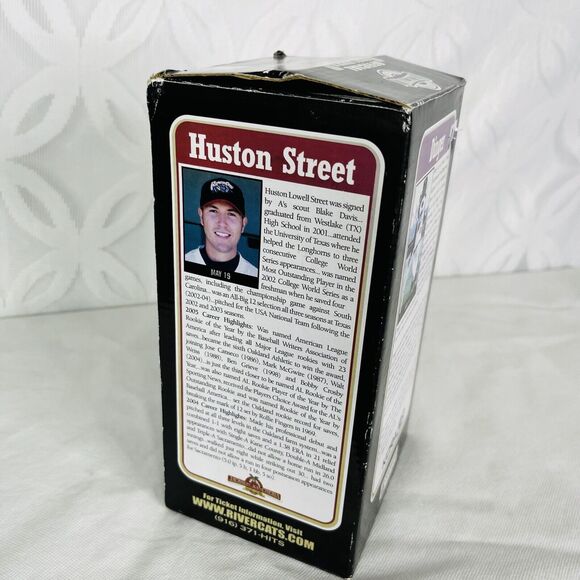 Huston Street Bobblehead Sacramento River Cats Oakland A's SGA - Picture 6 of 10